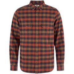 FJÄLLRÄVEN Skog Relaxed Shirt M Autumn Leaf-Wood Brown