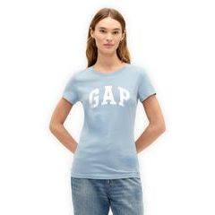 GAP 843334-00 Tričko s vaflovým vzorem Modrá