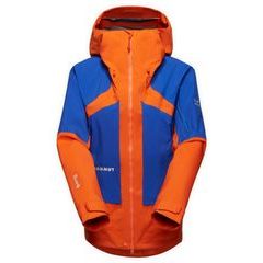 MAMMUT Eiger Nordwand Pro HS Hooded Jacket Women eiger orange-eiger blue