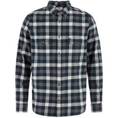 FJÄLLRÄVEN Skog Relaxed Shirt M Dark Navy-Chalk White