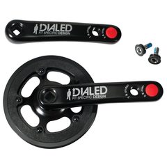 TREK Dialed, 32 zubů, 120 mm/140 mm, černá