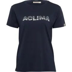ACLIMA LightWool tee Logo W's Navy Blazer