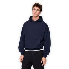 GAP 821270-11 Oversize mikina Heavyweight Unisex Tmavě modrá