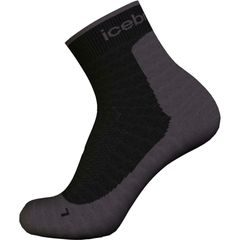 ICEBREAKER M Mer Hike+ Light Mini BLACK/OBSIDIAN