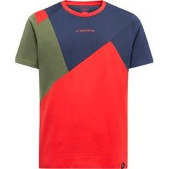 LA SPORTIVA Dude T-Shirt M Mountain Red/Night Sky