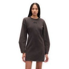 GAP 823169-02 Mikinové šaty Heavyweight Černá