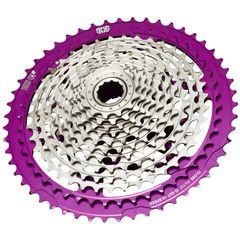 E*THIRTEEN Helix Race Cassette | 12 Speed | 13-52T | Eggplant