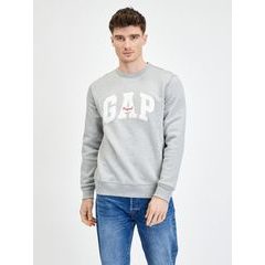 GAP 852079-35 Mikina GAP original fleece Šedá