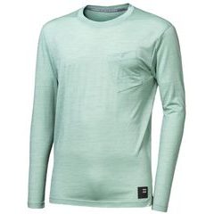 SENSOR MERINO AIR traveller pánské triko dl.rukáv basil green