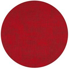 GUZZINI Round red table setting