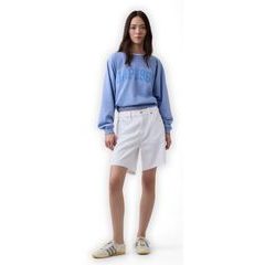 GAP 888007-02 Oversize mikina s logem Modrá