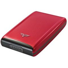 TRU VIRTU Credit Card Case RAZOR - Red Pepper