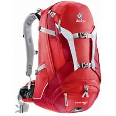 DEUTER Trans Alpine 30 - cyklistický batoh červený