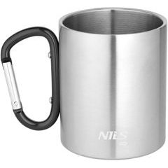 NILS Camp NC17110 s karabinou 300ml černý
