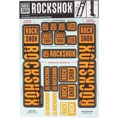 ROCK SHOX 11.4318.003.517 - DECAL KIT 35MM DC NE02 ORANGE