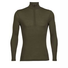 ICEBREAKER M 175 Everyday LS Half Zip, LODEN