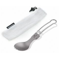 NATUREHIKE Titanium alloy outdoor travel folding tableware