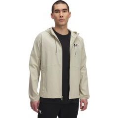 UNDER ARMOUR UA Vibe Woven Jacket, hnědá