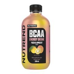 NUTREND BCAA Energy Drink, 330 ml yuzu a meruňka