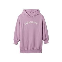 GAP Dětské mikinové šaty Gap Athletic Fialová