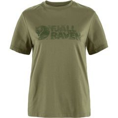 FJÄLLRÄVEN Lush Logo T-shirt W Green