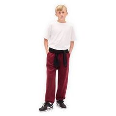 GAP 813872-04 Dětské tepláky Baggy VintageSoft Červená