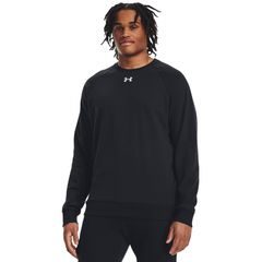UNDER ARMOUR Rival Fleece Crew-BLK