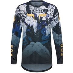 FOX Flexair Ls Jersey Goldstone Le Purple