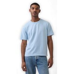 GAP 735031-24 Tričko Heavyweight Unisex Modrá