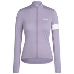 RAPHA Dámský cyklistický termodres Core s dlouhým rukávem Light Purple/bílá