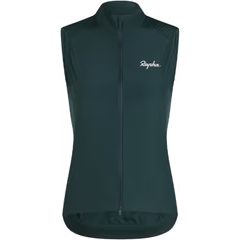 RAPHA Core Gilet Women Forest Green/White