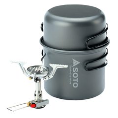 SOTO AMICUS w/ Stealth Igniter + Cook Set Combo