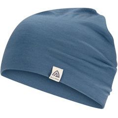 ACLIMA LightWool 140 relaxed beanie Blue Fusion