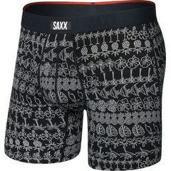SAXX VIBE XTRA SC BB FLY, island lineup-black