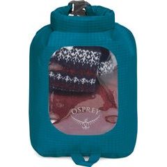 OSPREY DRY SACK 3 W/WINDOW, waterfront blue