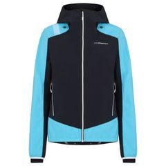 LA SPORTIVA Aequilibrium Softshell Jkt W, Black/Malibu Blue