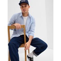 GAP Košile Standard Oxford Modrá