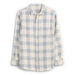 GAP 796569-02 Dětská flanelová košile Modrá