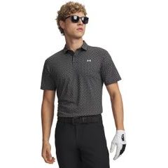 UNDER ARMOUR T2G Printed Polo-BLK