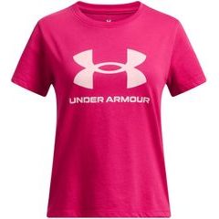 UNDER ARMOUR UA BIG LOGO SS, tm. růžová