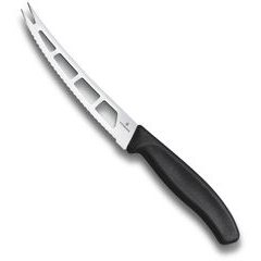 VICTORINOX Swiss Classic, butter and cream cheese knife, 13cm, black,blister