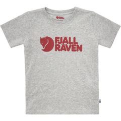 FJÄLLRÄVEN Kids Fjällräven Logo T-shirt Grey-Melange