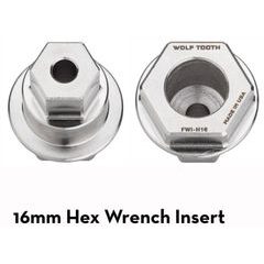 WOLF TOOTH FLAT WRENCH INSERT 16mm hex