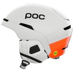 POC Obex MIPS Hydrogen White/Fluorescent Orange