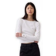 GAP 889424-02 Tričko se zavazováním na zádech Bílá