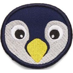 AFFENZAHN Velcro badge Penguin - blue