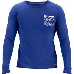 LEKI Longsleeve LEKI, dark denim-white