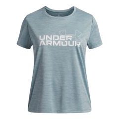 UNDER ARMOUR TECH TWIST WDMK LOGO SS-BLU
