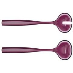 GUZZINI Dolce Vita Amethyst salad serving cutlery