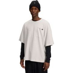 UNDER ARMOUR UA Rival Waffle Crew-WHT